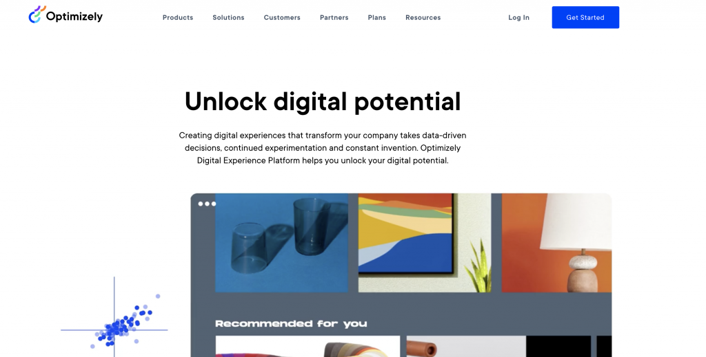 Optimizely Landing Page